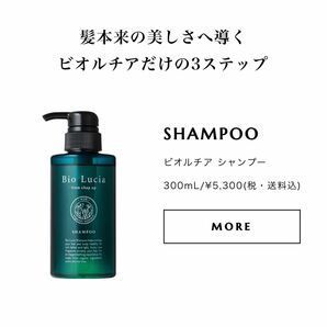 【新品未使用】ビオルチアシャンプー 300ml チャップアップ