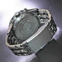 本物 超美品 ケンテックス 60周年記念限定 ブルーインパルス クロノグラフ メンズウォッチ 男性用腕時計 元箱 オブジェ 取説付 KENTEX_画像6