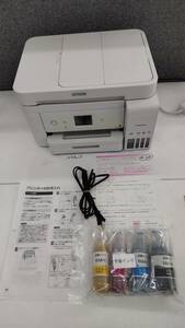 0510k3002 EPSON エプソン インクジェット複合機 EW-M670FTW 2021年製 印刷総枚数1001枚