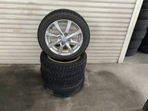 ★売切★ムーヴ他★ZETRO★ice edge neo★155/65R14★スタッドレスタイヤ＆純正アルミホイール★４本セット★(206)_画像1