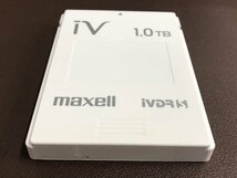 ＜中古品＞maxell カセットハードディスク iVDR-S アイヴィ M-VDRS1T.E 1.0TB ホワイト（12423100415846OM）_画像2