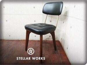 新品/未使用品/STELLAR WORKS/FLYMEe取扱い/Utility Chair U/ユーティリティ チェア U/Neri & Hu/アッシュ/牛革/チェア/168,300円/ft8318m