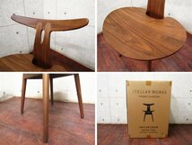 新品/未使用品/STELLAR WORKS/高級/FLYMEe/Antler Chair Soft(1955)/Vilhelm Wohlert/ウォールナット材/イージーチェア/155100円/ft8582m_画像7