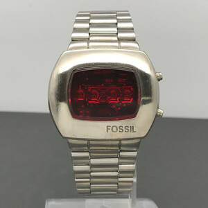 【稼働品 WORKING】FOSSIL/フォッシル/2002 JR-7770/LED/検索：Pulsar Time Computer P-2パルサータイムコンピューター