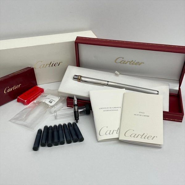 2023年最新】ヤフオク! -カルティエ 万年筆 トリニティの中古品・新品