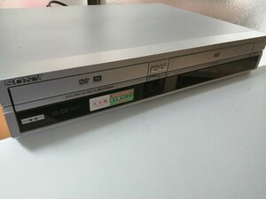 ★SONY ソニー VHS DVD レコーダー RDR-VX30 一体型 VIDEO ビデオ カセット 2005年製 ジャンク 