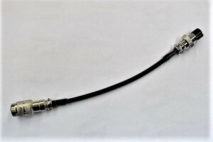  new work![ Adonis male 8 pin ]-[ Yaesu female 8 pin ]. conversion cord length . approximately 20cm(Y) ( explanatory note reference ) original work goods ④
