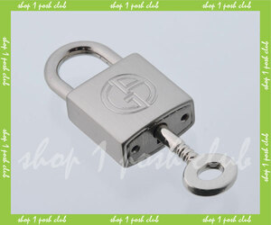  Armani [104E-123] brass *pado lock * key attaching 1* south capital pills 
