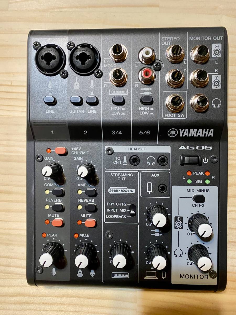 Yahoo!オークション -「yamaha ag06」(オーディオインターフェース