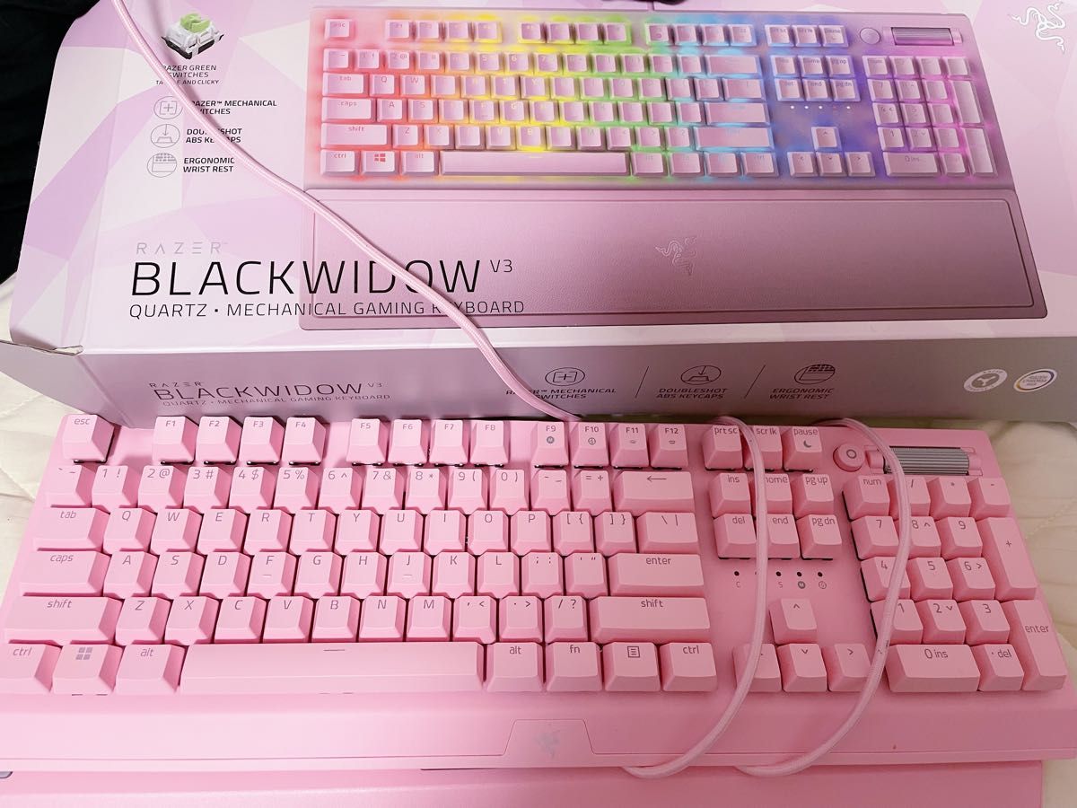 Razer BlackWidow V3 テンキーレス - イーブイエディション|PayPayフリマ
