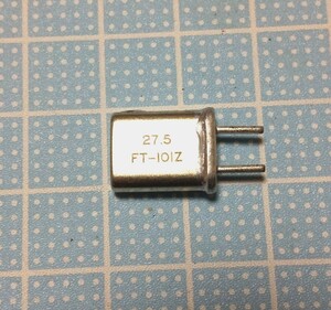 FT-101Z CB 27.5-28.0MHz Band 41.9875MHz水晶発振子 1個 訳有り ソケット用 ピンタイプ HC-25/U