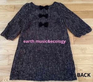 earth music&ecology ツイード ワンピース M