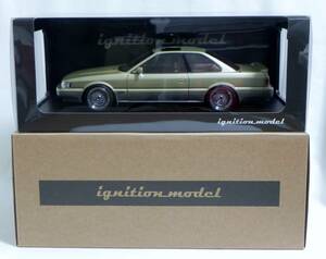 IG 1/18 Nissan Leopard (F31) Ultima V30TWINCAM TURBO Beige Metallic / Silver レパード 後期アルティマ BBS ホイール装着 