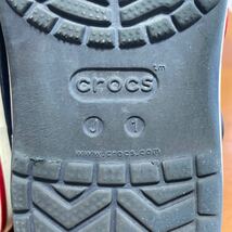 クロックス crocs クロックバンド j1 20cm ネイビー　紺色　キッズ　ジュニア_画像8