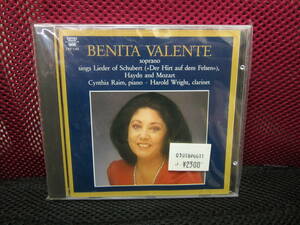 輸入盤【未開封CD】BENITA VALENTE ベニータ・ヴァレンテ D07140 管89