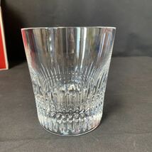 未使用品 Baccarat バカラ クリスタル ナンシー ロックグラス バカラグラス 箱入り 紙袋 付き_画像2