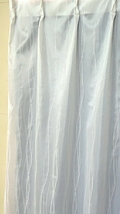 新品 ミラーレースカーテン １００X１７６cm ２枚組 ウェーブロン ホワイト 新生活_画像3