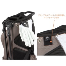 キャディバッグ 超軽量 スタンド 1.7kg 7インチ MAXCAT ショルダー付属 ネームプレート付_画像6