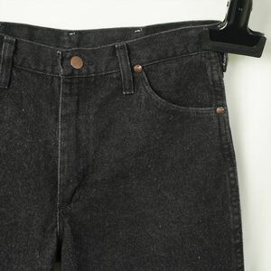 90s00s ビンテージ WRANGLER ラングラー 先染め ブラックデニム ジーンズ 31/30 USA製