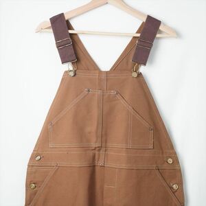 60s70s ビンテージ Carhartt カーハート 旧タグ ダック オーバーオール ダブルニー デッドストック　38/30