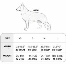 ハーネス 犬 ナイロン製 ハーネス 犬 小型 着脱簡単 引っ張り防止ハーネス ハンドル付き 犬 ハーネス 散歩 ハーネス 中型犬 ペット用品 XS_画像2