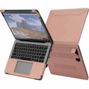 Macbook Air case 13 -inch PU leather sleeve case stand attaching .. function light weight protection impact absorption popular simple materials attaching possibility 