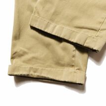 90's USA製 オービス ORVIS 2タック コットン チノパンツ (34) カーキ ツイル チノパン 90年代 アメリカ製 旧タグ オールド アウトドア Y2K_画像5