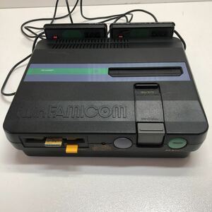 【動作未確認】SHARP シャープ TWIN FAMICOM ツインファミコン AN-505-BK 本体のみ 管10181300