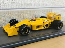 激レア！1/43 スパーク ロータス ホンダ 100T 1988 ブラジルGP 3位 ピケ 検 MP4/4 MP4/5 MP4/6 MP4/7 640 641 99T 101 FW11 FW14 BT55 B188_画像1