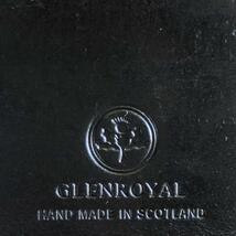 グレンロイヤル【高級オールレザー】GLENROYAL マネークリップ ブラック 黒 ゴールド金具 カード入れ 札入れ 本革 スコットランド製_画像10