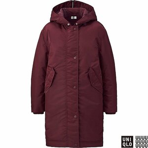 ミリタリーコート　Uniqlo U ユニクロ　XLサイズ　（XXL?)　　ワイン　　新品未着　　タグ付き