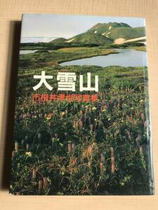 大雪山―市根井孝悦写真集　山と溪谷社/Ｏ748/北海道・大雪・十勝・石狩