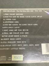 激レア！CD アルバム ★ THE BEATLES - The Fab Hits 1964- 1965 WBC-102B CD1063_画像3