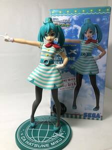 ＳＰＭ　スーパープレミアムフィギュア　ＣＡ初音ミク　フィギュア　★即決★ 中古品　難あり