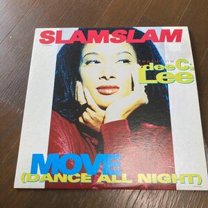 SLAM SLAM featuring dee c.LEE/MOVE(DANCE ALL NIGHT)/12インチレコード/Club/soul/R&B