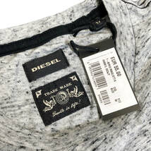 DIESEL ディーゼル Tシャツ 半袖 M グレー 霜降り メンズ A28_画像5