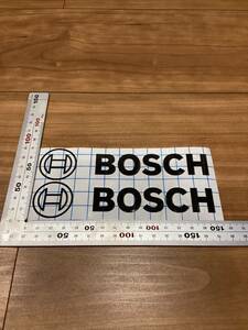 ボッシュ カッティングステッカー BOSCH 150mm アルファベット 黒