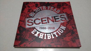 ^ B'z pamphlet [ 30TH YEAR SCENES EXHIBITION 1988-2018 ] Inaba Koshi Matsumoto Takahiro * control number pa2187