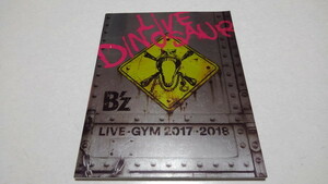 ▲　B'z ツアーパンフレット　【　LIVE-GYM 2017 2018 LIVE DINOSAUR　】　稲葉浩志 松本孝弘　※管理番号 pa2186