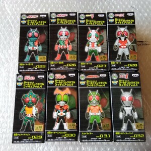 送料無料!!　仮面ライダー　ワールドコレクタブル　vol.4　全8種　未開封　正規品　即決!!　ワーコレ　WCF