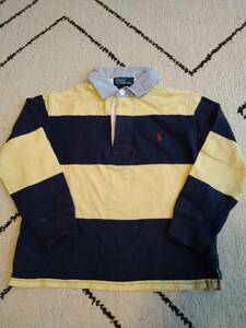 ★polo by Ralph Lauren ポロラルフローレン＊ボーダーラガーシャツ　5/115㎝★