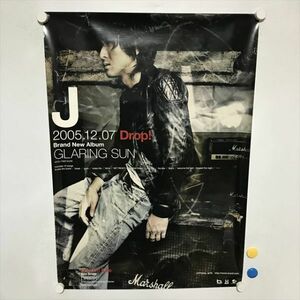 A65983 ◆J GLARING SUN 販促 B2サイズ ポスター 送料350円 ★5点以上同梱で送料無料★