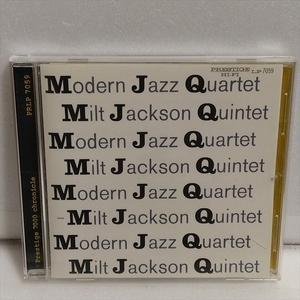 Modern Jazz Quartet / Milt Jackson Quintet ／ モダン・ジャズ・カルテット／ミルト・ジャクソン・クインテット　MJQ　SHM-CD