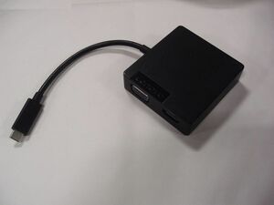 ⇒中古・Lenovo USB-C Travel Hub　USB3.0ポート・VGAポート・HDMIポート・RJ-45（ギガビット）