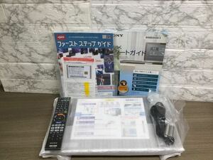 新品！SONY ブルーレイディスクレコーダー DVDレコーダー　BDZ-E500/B