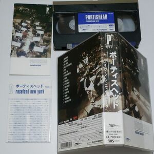 【VHS】ポーティスヘッド PORTISHEAD roseland new york ライヴインニューヨーク VHS ビデオテープ