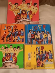 smap【JOY!!】5パターン　キャンペーンDVD付