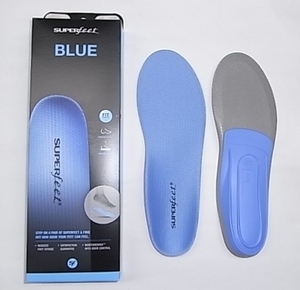 ラス1ゲリラセール超特価送料込み!!日本正規新品 SUPERfeet BLUE insoles / D / スーパーフィート インソール ブルー / D（25.0-27.0）