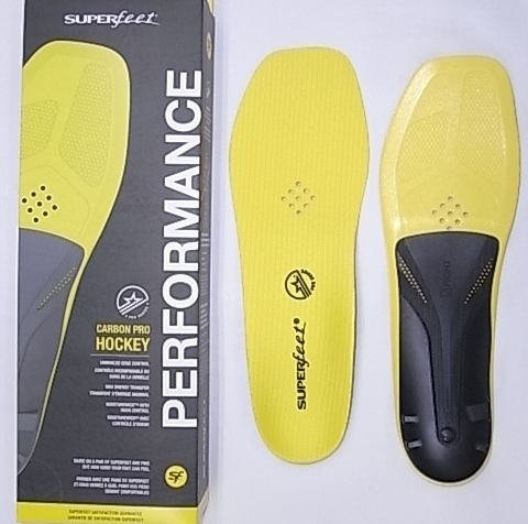 ゲリラセール超特価送料込み!!日本正規新品 SUPERfeet CARBON PRO HOCKEY insoles/F/スーパーフィート インソール ホッケー/F（27.0-30.0)