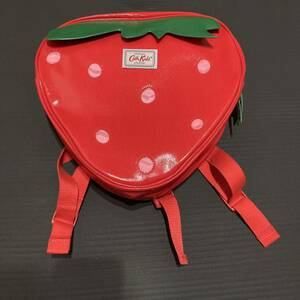 美品 Cath Kidston キャスキッドソン いちご リュック　キッズ バックパック　苺